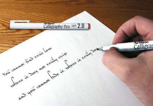 Artline Calligraphy Pen 6