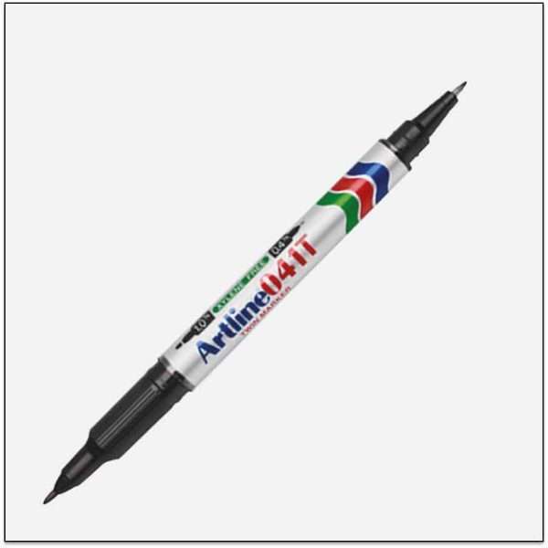 Bút lông dầu 2 ngòi Artline EK-041T - Ảnh 2