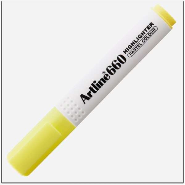 Bút dạ quang Artline EK-660 pastel - Ảnh 7