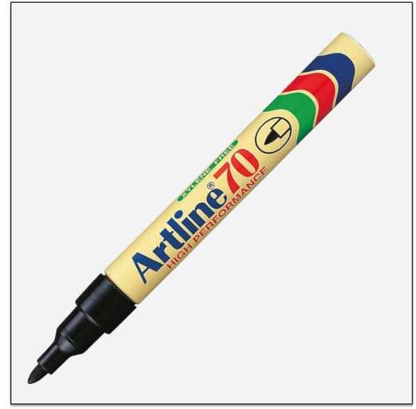 Bút lông dầu ngòi tròn Artline EK-70 - Ảnh 2