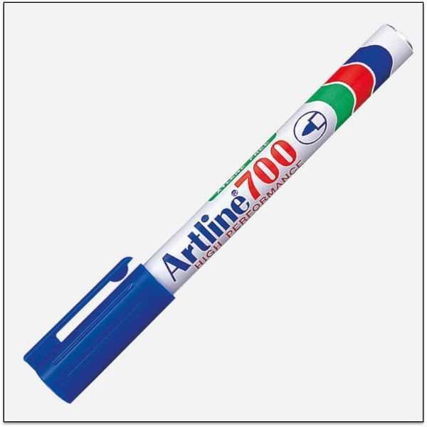 Bút lông dầu không phai ngòi nhỏ Artline EK-700 - Ảnh 3