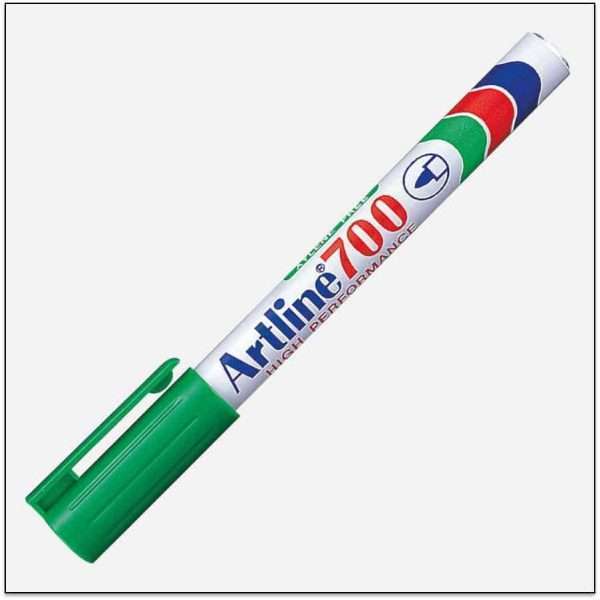 Bút lông dầu không phai ngòi nhỏ Artline EK-700 - Ảnh 5