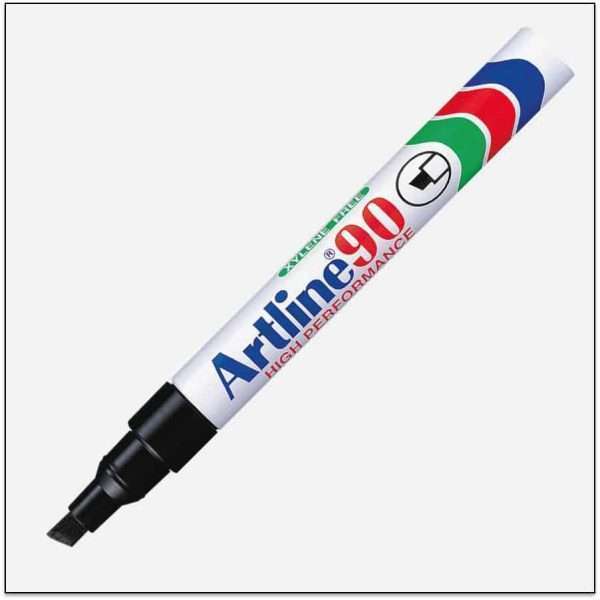 Bút lông dầu ngòi dẹt Artline EK-90 - Ảnh 2