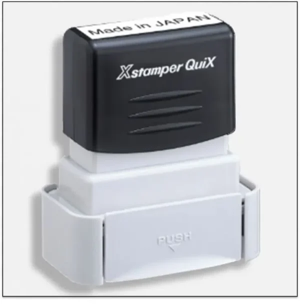 Dấu đóng thẩm thấu chứa mực Xstamper Quix TAT QT-10(QPTT-Q1140RGU) 11x40mm