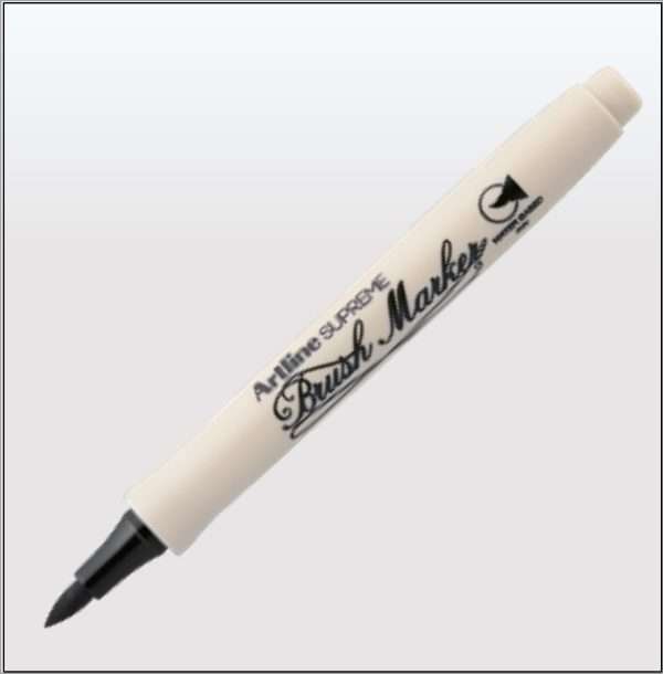 Bút cọ vẽ Brush Artline Supreme EPF-F - Ảnh 3