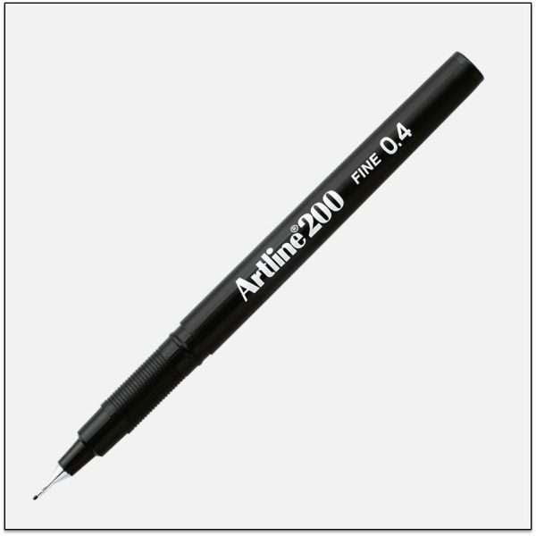Bút lông kim Artline EK-200 - Ảnh 2