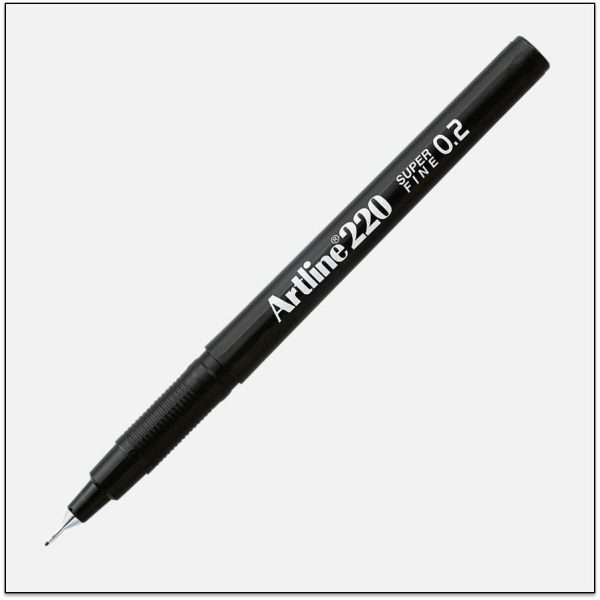 Bút lông kim Artline EK-220 - Ảnh 2