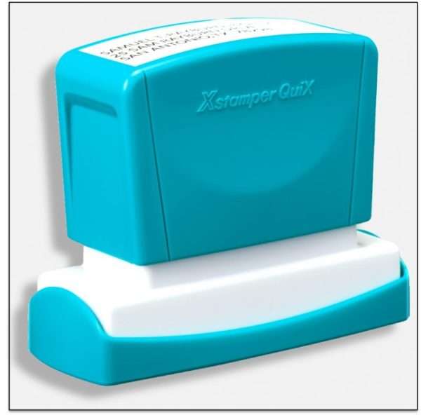 Dấu thẩm thấu sắc nét Xstamper Quix Q13 (13x19mm) - Ảnh 2