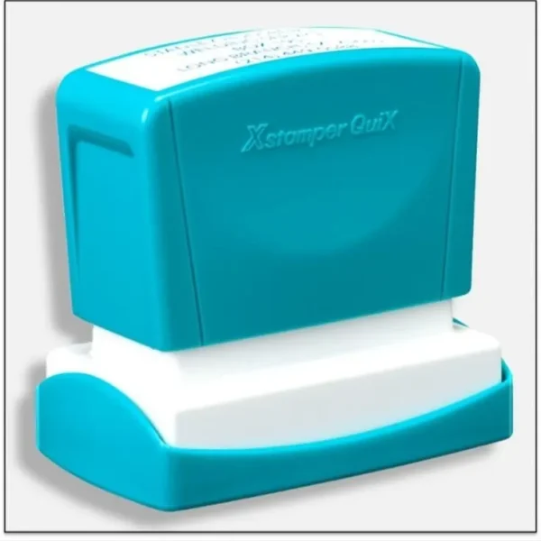 Dấu thẩm thấu sắc nét Xstamper Quix Q12 (24x49mm)