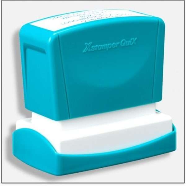 Dấu thẩm thấu sắc nét Xstamper Quix Q18 (22x69mm)