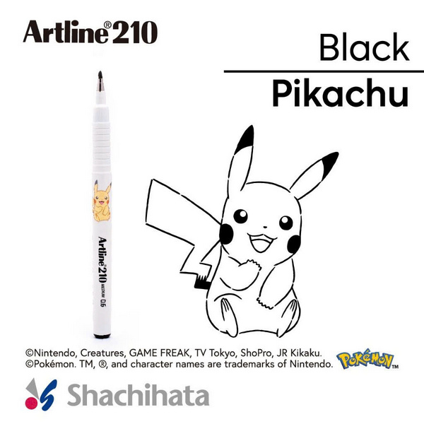 Bút lông kim Artline Pokemon EK-210NPM - Ảnh 3
