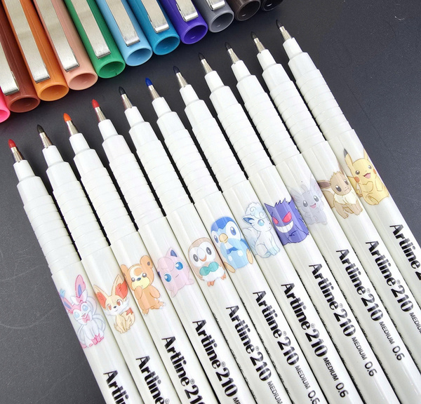 Bút lông kim Artline Pokemon EK-210NPM