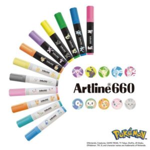 Bút dạ quang Artline Pokemon EK-660NPM