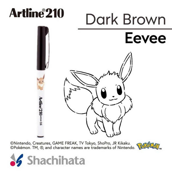 Bút lông kim Artline Pokemon EK-210NPM - Ảnh 5