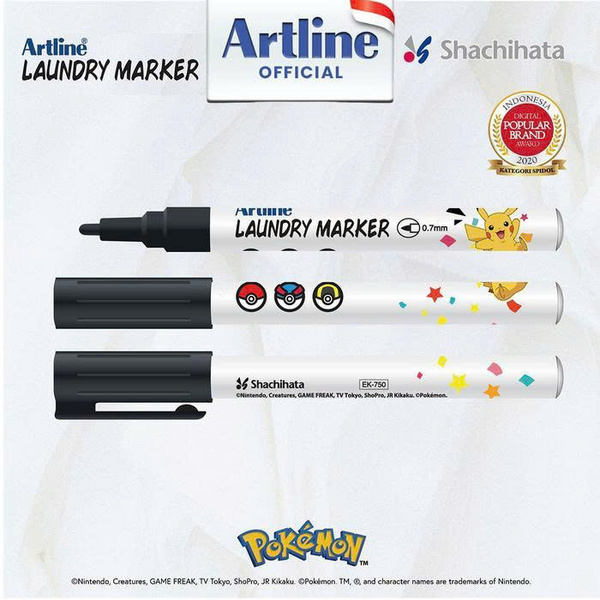 Bút viết trên vải Artline EK-750GPM/H