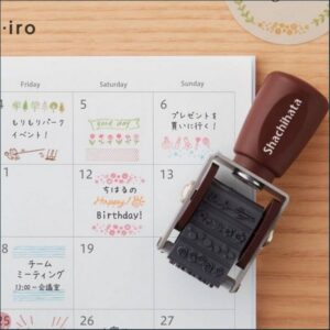 Dấu đóng xoay họa tiết NRD-15A