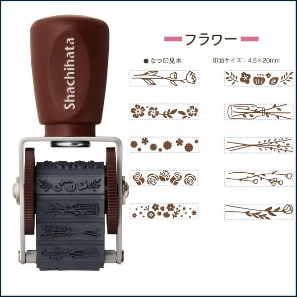 Dấu đóng xoay họa tiết NRD-15A - Ảnh 2