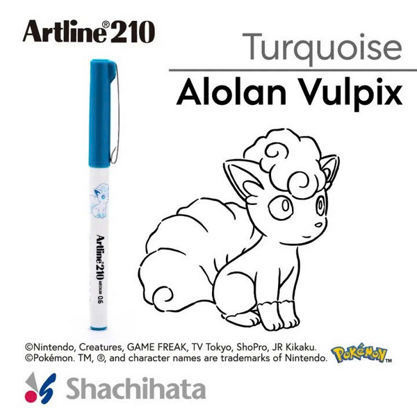 Bút lông kim Artline Pokemon EK-210NPM - Ảnh 12