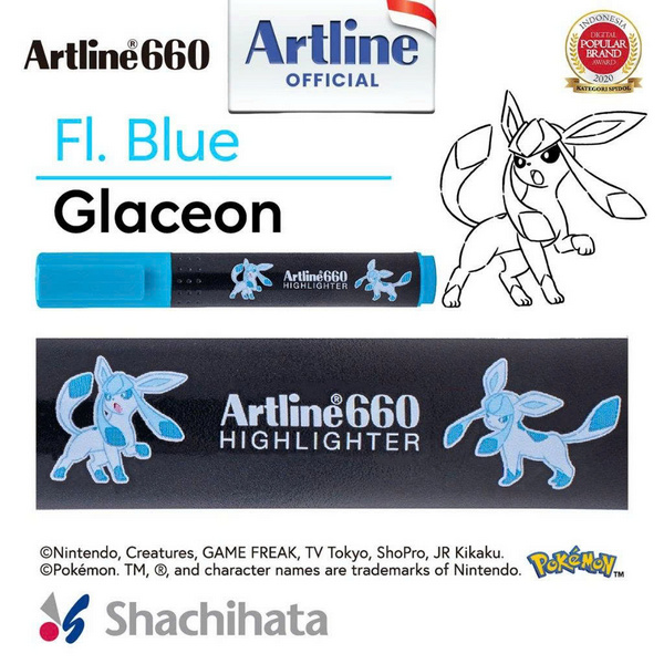Bút dạ quang Artline Pokemon EK-660NPM - Ảnh 7