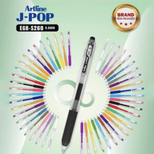 Bút gel Artline J-POP EGB-S260 màu cơ bản