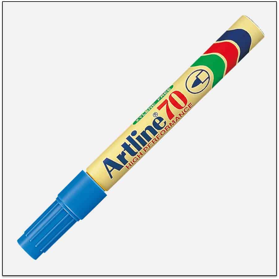 EK 70 LIGHT BLUE Bút lông dầu không phai artline japan 1