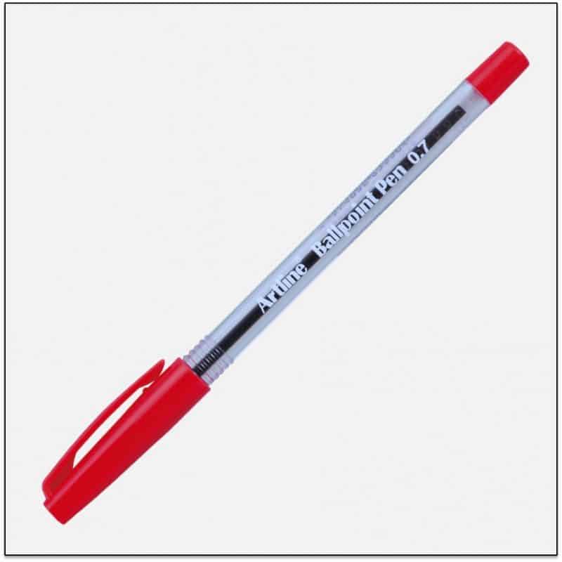 EK 8270 RED bút bi không tắt mực