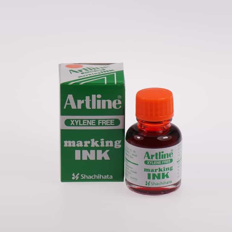 Mực lông dầu Artline không phai ESK 20 OR min