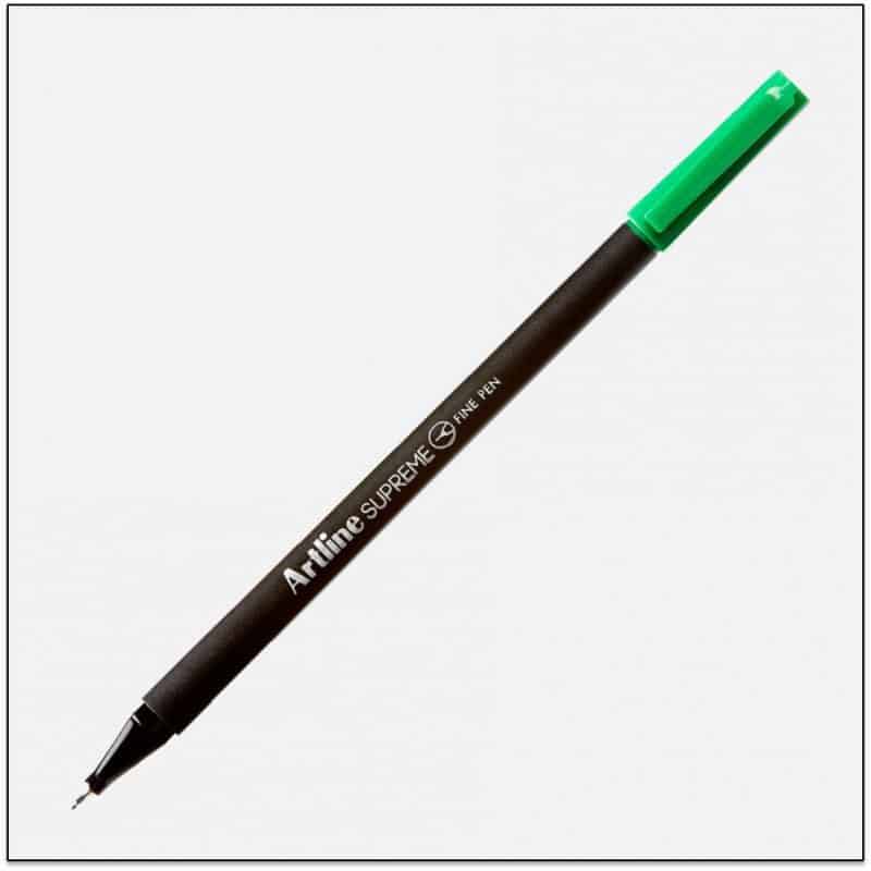 ARTLINE SUPREME bút lông kim cao cấp GREEN BX12
