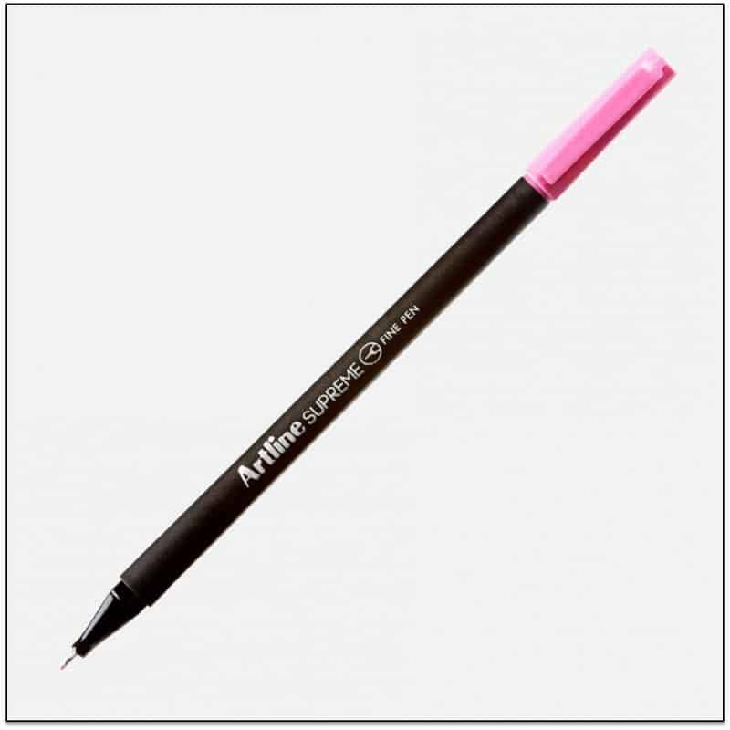 ARTLINE SUPREME bút lông kim cao cấp PINK BX12