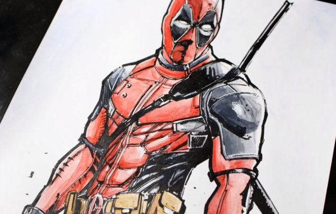 deadpool but ve ky thuat artline