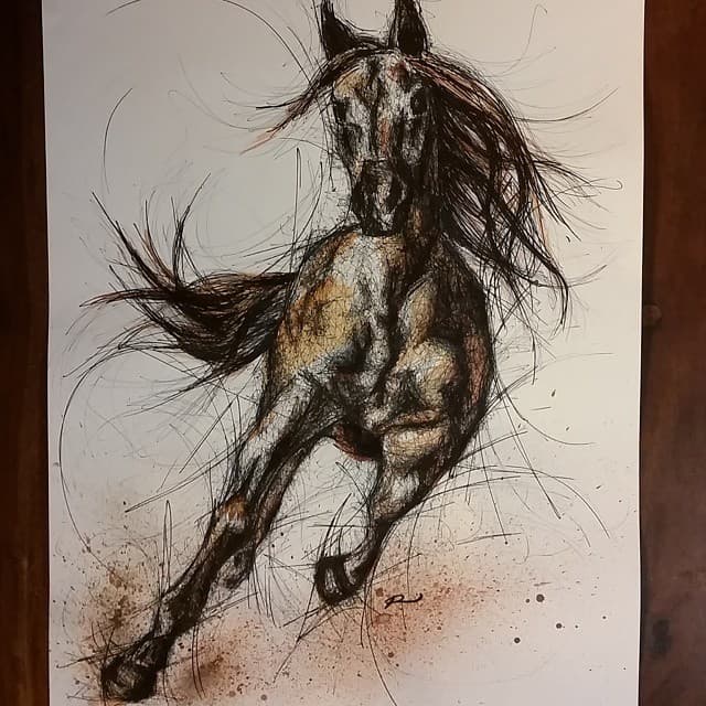 Top 20 Tranh Vẽ Con Ngựa Đẹp Được Yêu Thích Nhất