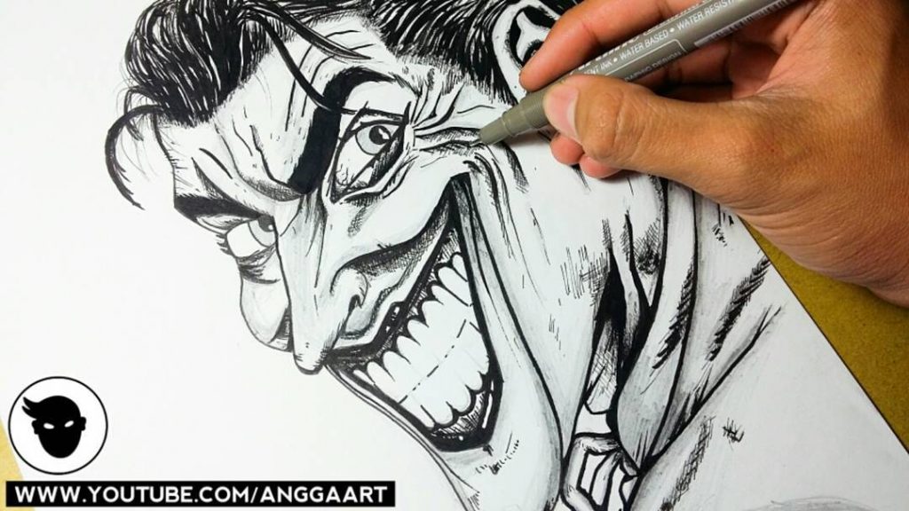 Video Hướng Dẫn Dùng Bút Kỹ Thuật Artline Vẽ Nhân Vật Joker - Phuc Ma  Trading Co.,Ltd