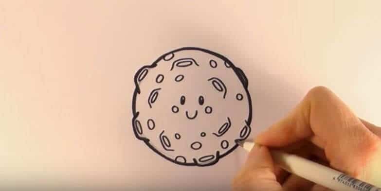 Video) Hướng dẫn vẽ trăng tròn trăng khuyết siêu dễ thương bằng bút lông  kim Artline - PHUC MA TRADING CO.,LTD