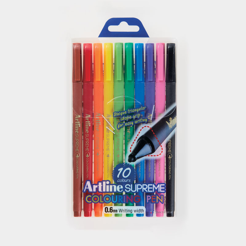 bộ bút tô màu supreme Artline